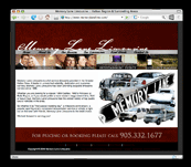 Memory Lane Limousine Web Site